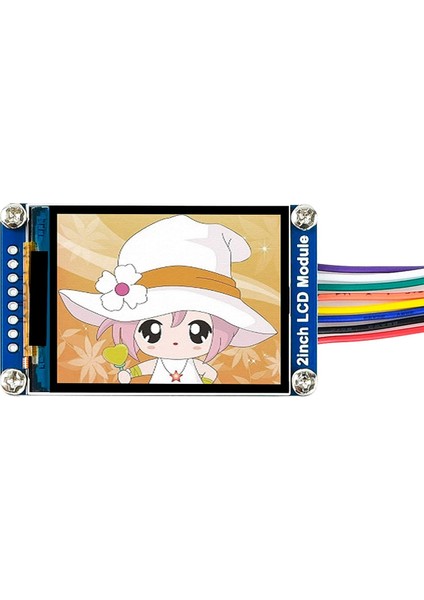 Raspberry Pi Pico Için Waveshare 2 Inç IPS LCD Ekran, 65K Rgb Renkler, 320X240 Piksel, Spı Arayüzü Gömülü ST7789VW Sürücüsü (Yurt Dışından)