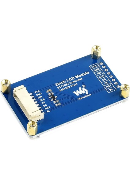 Raspberry Pi Pico Için Waveshare 2 Inç IPS LCD Ekran, 65K Rgb Renkler, 320X240 Piksel, Spı Arayüzü Gömülü ST7789VW Sürücüsü (Yurt Dışından)