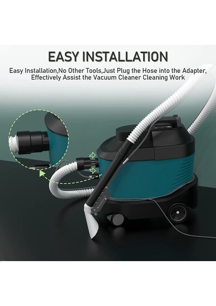 Evrensel 2 1/2-Inç Ila 1 1/4-Inç Vakum Hortumu Adaptörü, WS25011A Dönüşüm Ünitesi Koni Redüktör (Yurt Dışından) modelleri