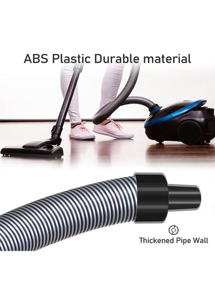 Evrensel 2 1/2-Inç Ila 1 1/4-Inç Vakum Hortumu Adaptörü, WS25011A Dönüşüm Ünitesi Koni Redüktör (Yurt Dışından) fırsatları