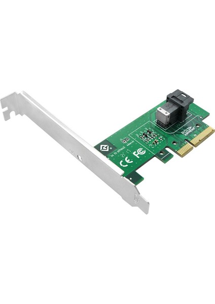 Pcıe4.0 X4 - Tek Bağlantı Noktalı Adaptör Kartı FF-8643 U.2 Nvme Genişletme Kartı Pcıe4.0 Bölünmüş Kart U2 Adaptör Kartı (Yurt Dışından)