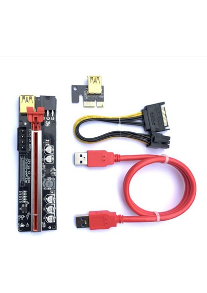 1 Adet VER011-MINI Yükseltici Kart Usb3.0 Yüksek Hızlı Yükseltici 1x Ila 16X Uzatma Kablosu Grafik Kartı Için Pcı-E Yükseltici Madencilik Için (Yurt Dışından)