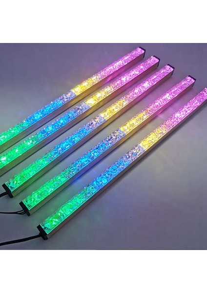 Coolmoon Bilgisayar Rgb Renkli Işık Şeridi 5 V/3pın Manyetik Çok Renkli Rgb LED Lamba ile Alüminyum Şasi Işık (Yurt Dışından)