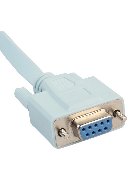 USB Konsol Kablosu RJ45 Cat5 Ethernet RS232 Db9 Com Bağlantı Noktası Seri Dişi Rollover Yönlendiriciler Ağ Adaptör Kablosu 1.8 M (Yurt Dışından)