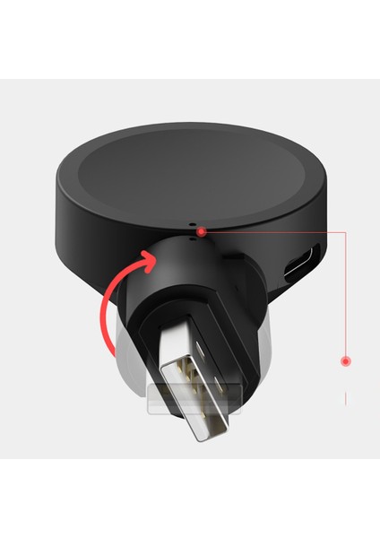 Dock Şarj Adaptörü Kablosuz USB Şarj Kablosu Standı Samsung Galaxy Watch5 Pro Izle 5 Izle 4 44MM 40MM Klasik 4 (Yurt Dışından) modelleri
