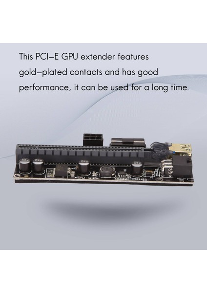 Yeni Sürüm 009S Artı Pcı-E 1x Ila 16X Usb3.0 60 cm Sata3.0 Grafik Yükseltici Kartı Btc Madenci Için Mavi Flaş LED ile (1 Adet) (Yurt Dışından)