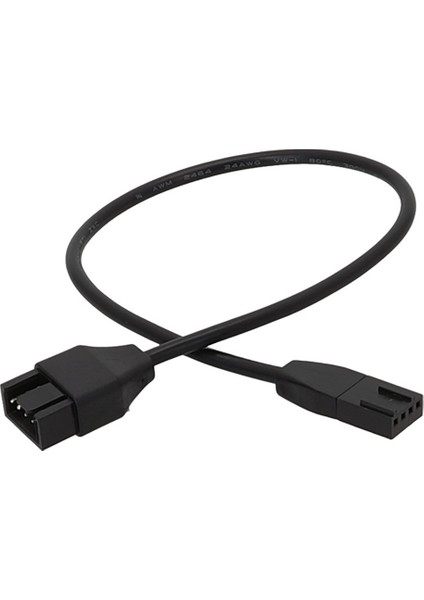 Adet Soğutma Fanı Uzatma Kablosu Bilgisayar Soğutma Fanı Pwm Sıcaklık Kontrolü 4-Pin Uzatma Kablosu Fan Uzatma Kablosu (Yurt Dışından)