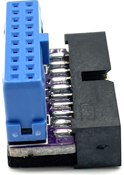 5 Adet USB 3.0 20PIN Erkek Kadın Uzatma Adaptörü Yukarı Aşağı Açılı 90 Derece Anakart Anakart (Up) (Yurt Dışından)