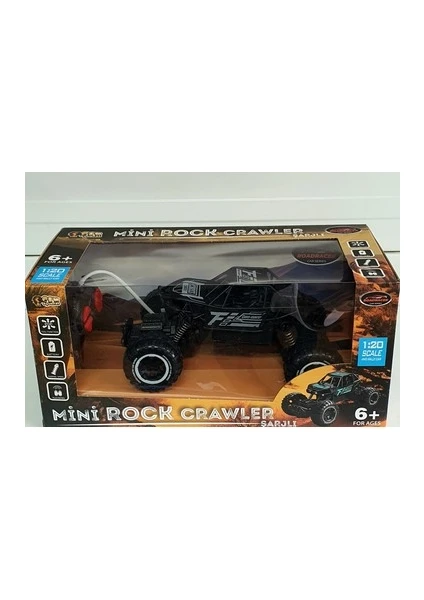 Vitrin Dolusu Oyuncak Uzaktan Kumandalı Şarjlı Full Fonksiyon Jeep Rock Crawler 1:20