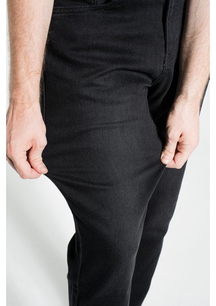Dar Paça Erkek Yüksek Bel Kot Pantolon - Salaş Mom Jean C333