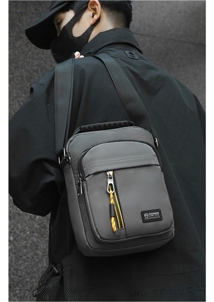 Yeni Erkek Crossbody Çanta Omuz Çantası (Yurt Dışından)