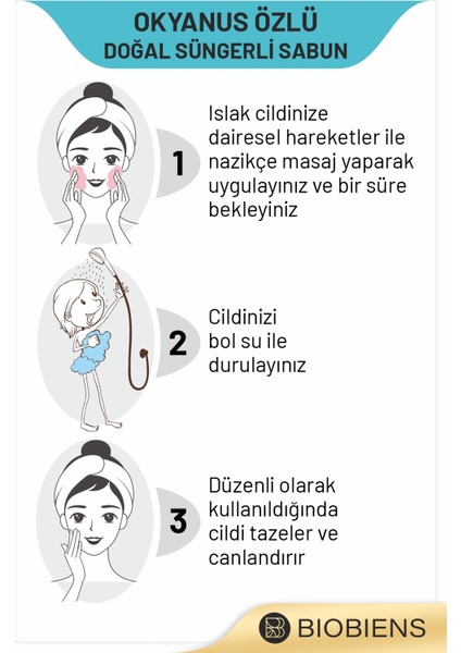 Okyanus Özlü Duş ve Cilde Özel Doğal Süngerli Sabun modelleri