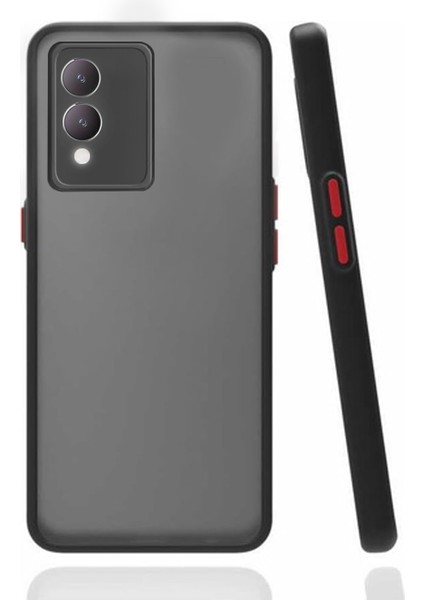 Vivo Y17S 6.56'' 2023 London Serisi Darbeye Dayanıklı Kılıf Siyah