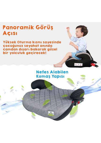 Sirius New Isofix Oto Koltuğu Yükseltici