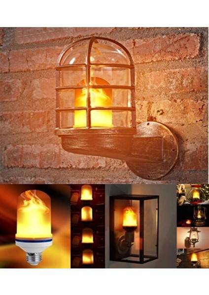 5W Alev LED Ampul 3 Fonksiyonlu Amber CT-4059 fiyatları