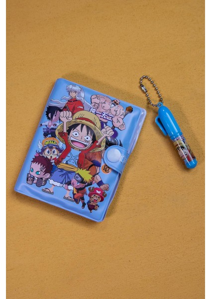 One Piece Mini Defter Kalem Set