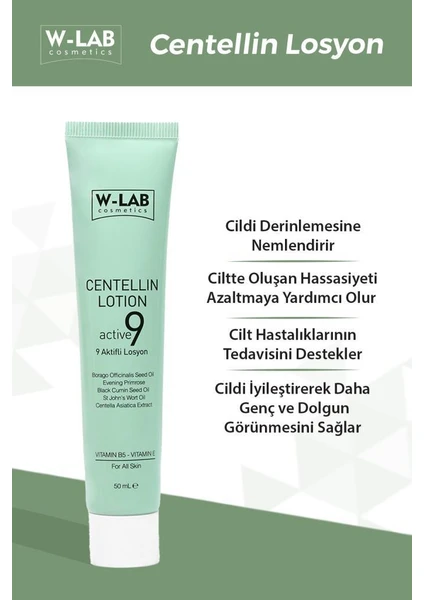 Kozmetik Centellin 9 Aktifli Losyon 50 Ml