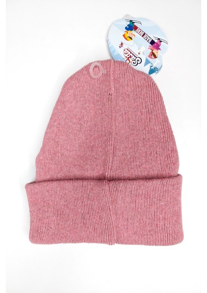 Pembe Ünicorn Nakışlı Kız Çocuk Bere