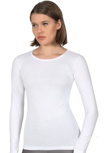 Özkan 26060 Kadın Pamuklu Uzun Kollu Bisiklet Yaka Body modelleri