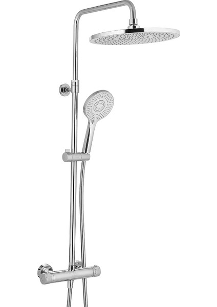 Modexa Termostatik Duş Seti 2 Yollu - Krom