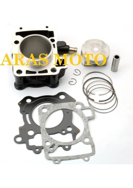Bajaj Pulsar Ns 200-RS 200 Silindir Piston Seti Yan Sanayi 2014-2023 - Arasmoto
