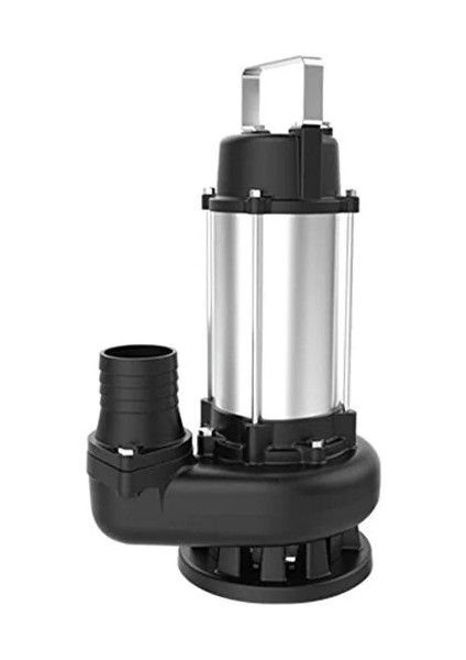 1.5 Hp 220V Açık Fanlı Parçalayıcılı Foseptik Pis Su Dalgıç Pompa /şamandıralı ve Kablolu