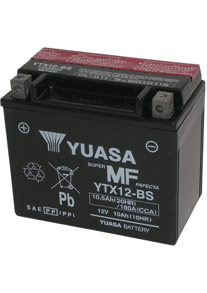 BMW F 900 XR /R / S 1000 XR -Yuasa Ytx12-bs (12V / 10.5AH) Akü