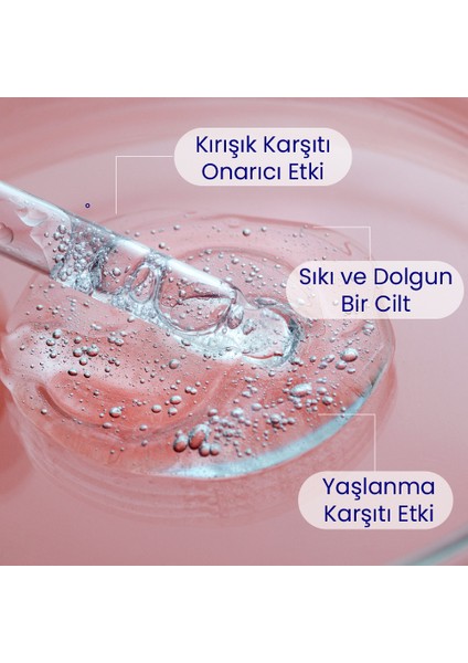 Glowaura Gece Bakım Gül Serumu 30ML Anti Aging Complex