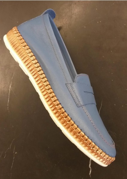 231740 Kadın Hakiki Deri Loafer Ayakkabı