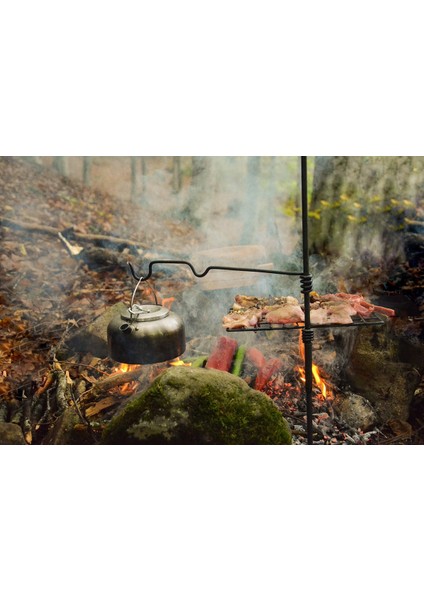 Balmumu Kanvas Kılıflı Bushcraft Akrobat Izgara - Outdoor, Grill, Camping, Prepper