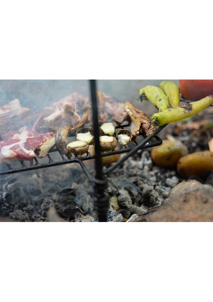 Balmumu Kanvas Kılıflı Bushcraft Akrobat Izgara - Outdoor, Grill, Camping, Prepper modelleri