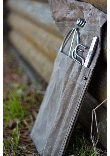 Balmumu Kanvas Kılıflı Bushcraft Akrobat Izgara - Outdoor, Grill, Camping, Prepper indirimleri