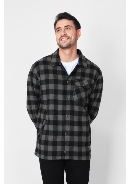 Oduncu Gömlek Ceket N-Franella - Haki fiyatları