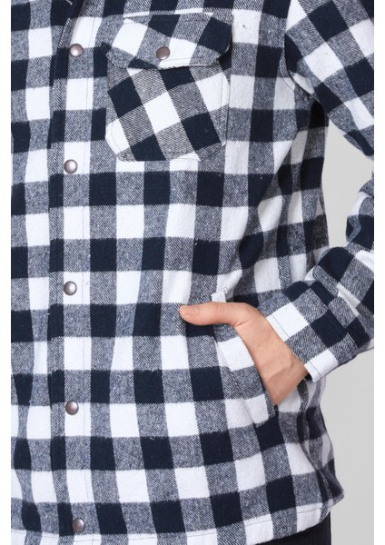 Oduncu Gömlek Ceket N-Franella - Lacivert indirimleri