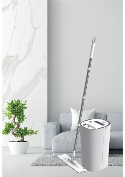 Vip Ahmet Vipset Akıllı Mop Set Temizsu 3lt + Kirli Su 5lt + 2lt Smart Mop VP-494