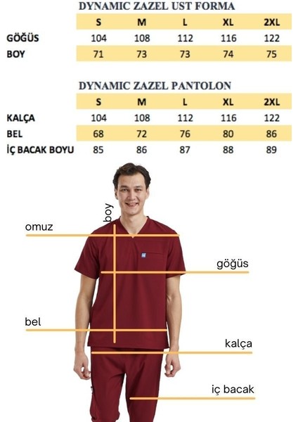 Zazel- Erkek Likralı Royal Mavi Üniforma Üst fırsatları