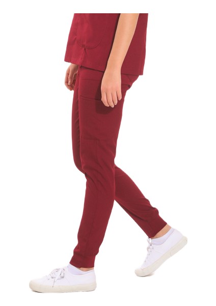 Janet- Kadın Likralı Bordo Medikal Pantolon fiyatları