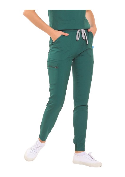Janet- Kadın Likralı Yeşil Medikal Pantolon fiyatları