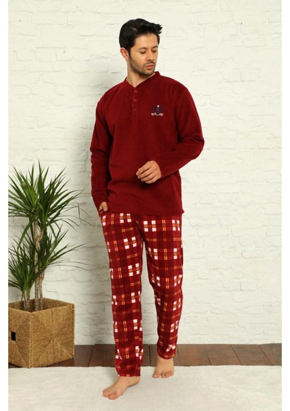Nisanca Kışlık Sıcak Tutan Erkek Polar Pijama Takımı fiyatları