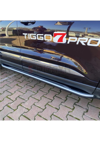 Tiggo 7 Pro Araca Özel Oem Yan Basamak 2021 2022 2023 2024 2025