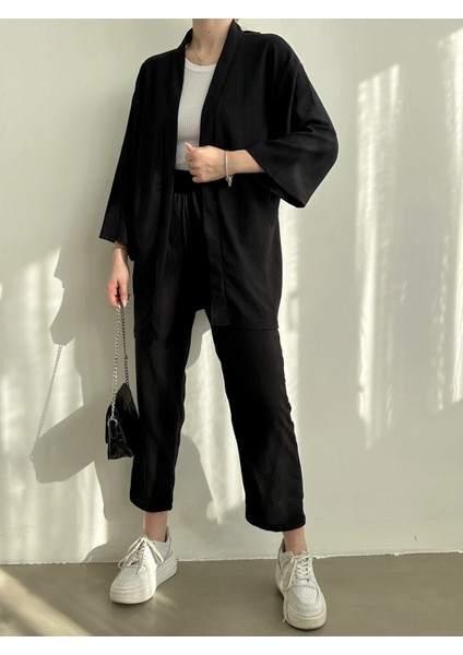 Kadın Kimono Alt Üst Takım