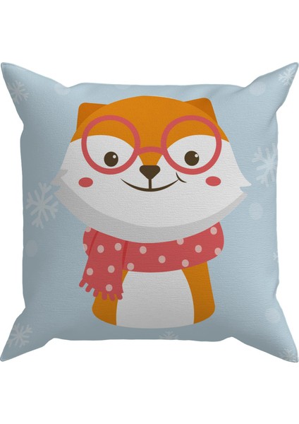 Bebek Çocuk Odası Yastıklı Kırlent Kılıf 2'li DS79 30X30 cm