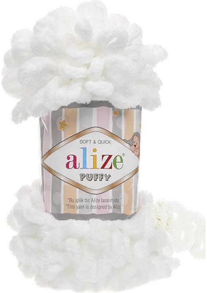 Puffy Beyaz 5 Adet Colar : 55