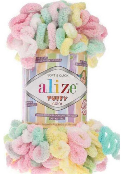 Puffy Color Gökkuşağı 1 Adet Colar : 5862