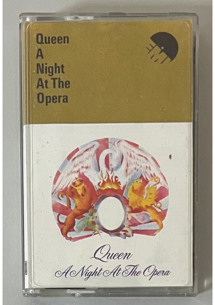 Queen A Night At The Opera Kaset (Orjinal Dönem Kağıt Baskı)