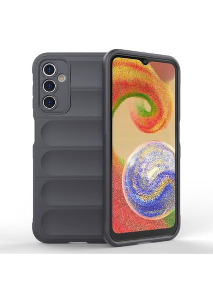 Samsung Galaxy A14 Için 5G/A14 4g Esnek Tpu Sağlam Telefon Kılıfı Koruyucu Koruyucu Kapak-Dark Gri (Yurt Dışından)