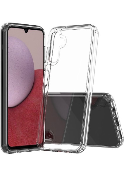 Samsung Galaxy A14 5g Hibrit Akrilik Tpu Açık Arka Kapak Anti-Çizgi Anti Şok Geçirmez Telefon Kılıfı (Yurt Dışından)