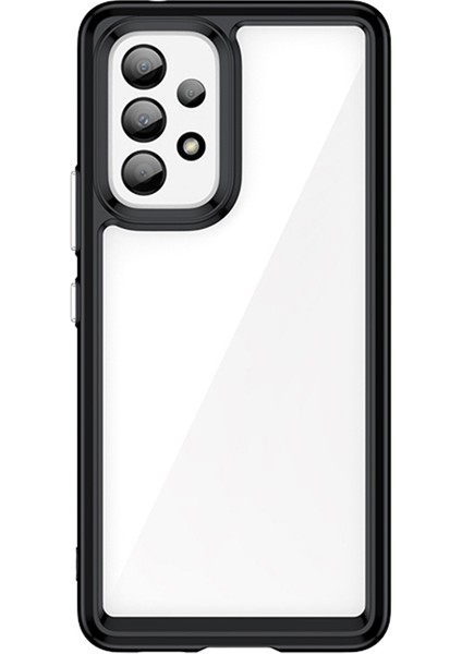 Samsung Galaxy A53 5g Için Çizgiye Dönemi Anti Telefon Kılıfı, Tpu Çerçeve Akrilik Geri Koruyucu Kapak Black (Yurt Dışından) fiyatları