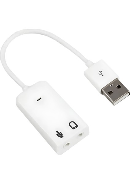 7.1 Harici USB Ses Kartı USB Jack 3.5mm Kulaklık Ses Adaptörü Ses Kartı