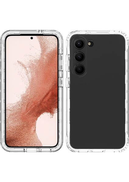 Samsung Galaxy S23+ Tpu Sabit Pc Koruyucu Vaka Gradyan Şok Geçirmez (Yurt Dışından)